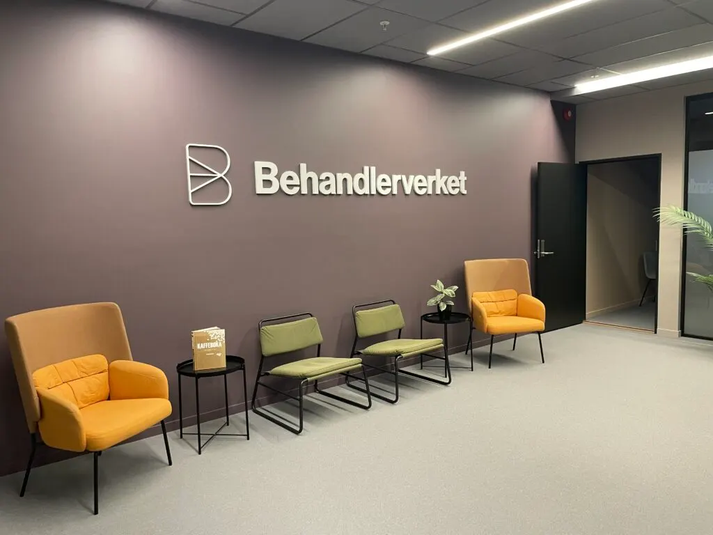 Fra Behandlerverket-klinikken på Fornebu