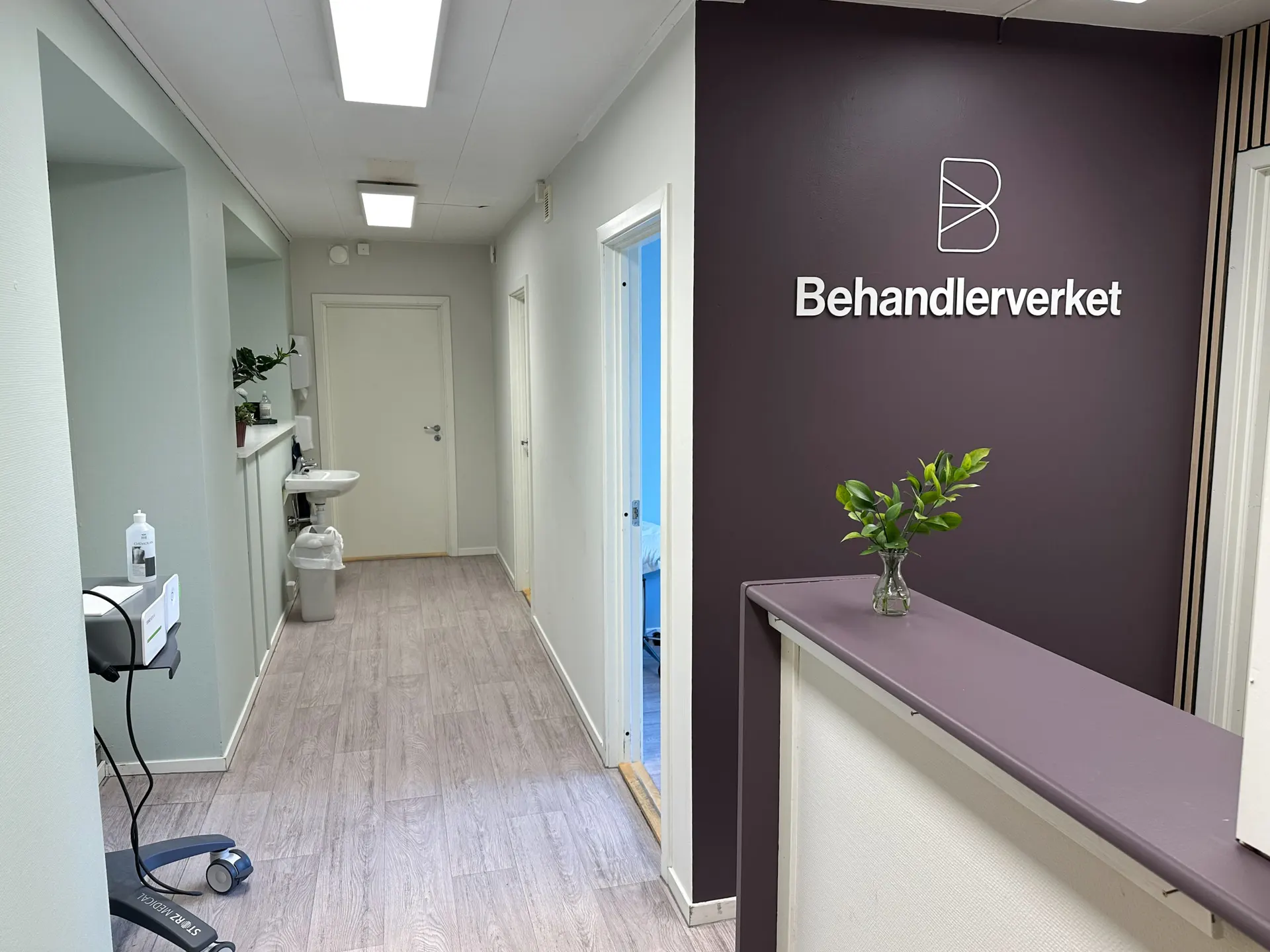 Resepsjonen ved Behandlerverket Kolbotn