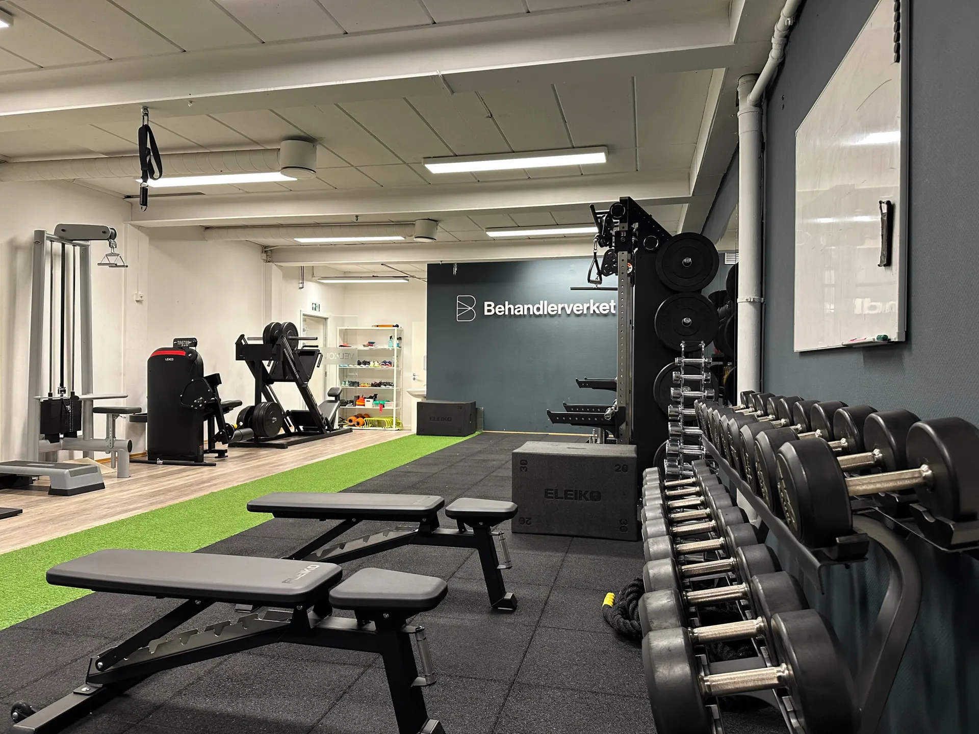 Treningsområdet ved Behandlerverket Kolbotn